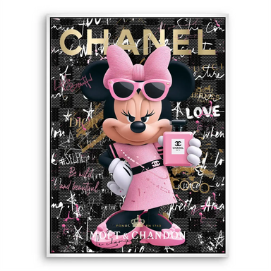 Modern feminine wall art perfect for stylish living rooms, bedrooms, or studios.