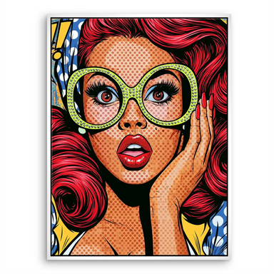 Premium canvas wall art print designed to pair with other Pop Art pieces