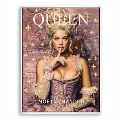 Marie Antoinette Rebel Art Canvas - Pop Graffiti - Image 8