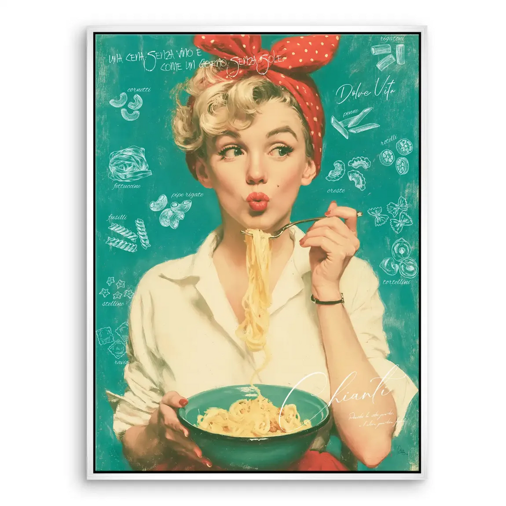 Single frame portrait oriented canvas wall art ready to hang