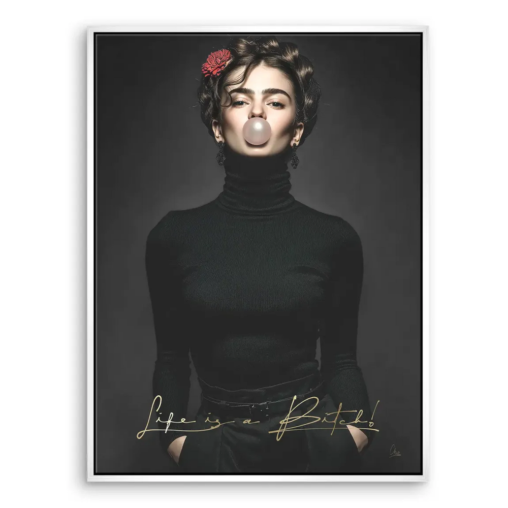 Frida Kahlo Rebel Canvas Art - Pop Art Wall Decor - Image 7
